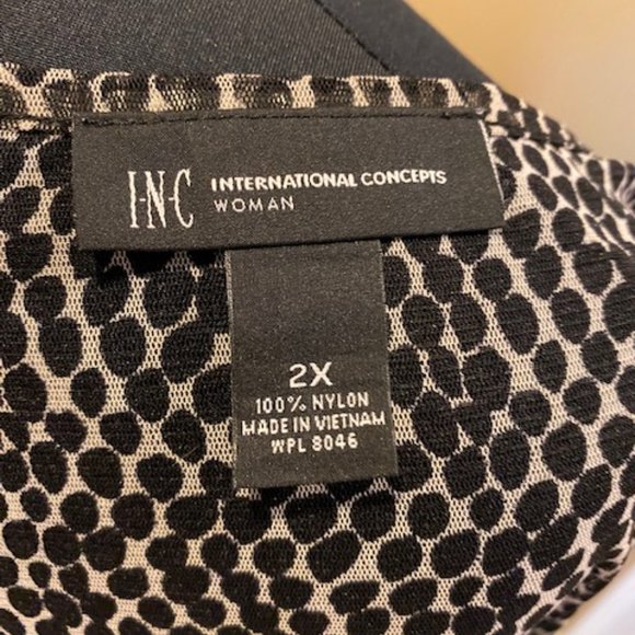 INC Ruffle Sleeveless Tank Top - Flowy - SZ 2X - Picture 5 of 5